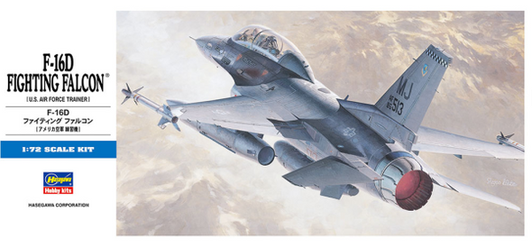 Hasegawa - F-16D Fighting Falcon 1/72 (D15) available at 401 Games Canada