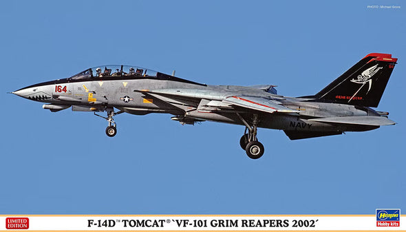 Hasegawa - F-14D Tomcat "VF-101 Grim Reapers 2002" 1/72 available at 401 Games Canada