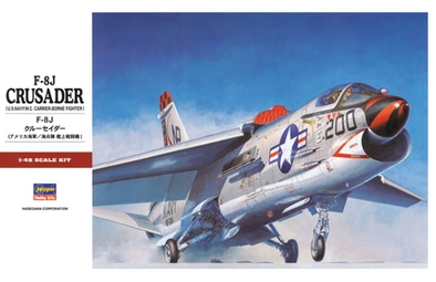 Hasegawa - F-8J Crusader 1/48 (PT26) available at 401 Games Canada