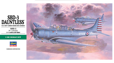 Hasegawa - SBD-3 Dauntless 1/48 (JT19) available at 401 Games Canada