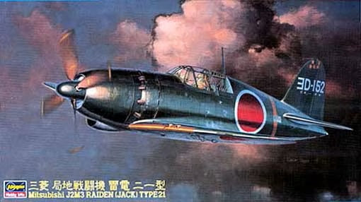 Hasegawa - Mitsubishi J2M3 Raiden (Jack) Type21 1/48 (JT45)