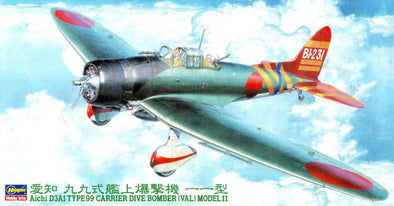 Hasegawa - Aichi D3A1 Type 99 Carrier Dive Bomber (Val) Model 11 1/48 (JT55)