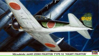 Hasegawa - Mitsubishi A6M5 Zero Fighter Type 52 "Night Fighter" 1/48 (JT70)