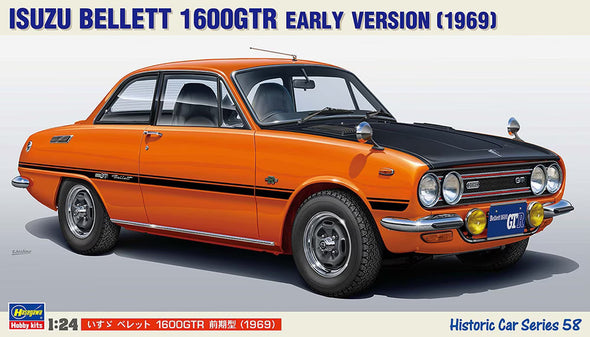 Hasegawa - [HC58] 1969 Isuzu Bellett 1600GTR Early Version 1/24 available at 401 Games Canada