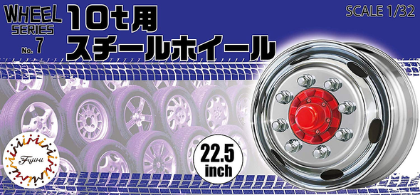 Fujimi - Steel Wheel for 10t 22.5" 1/32