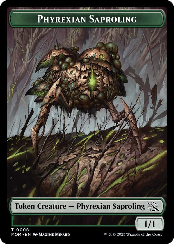 Elemental (009) // Phyrexian Saproling Token (Foil) (TMOM)