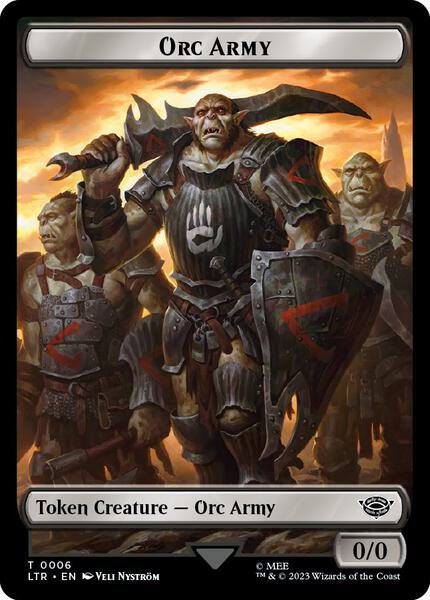 Orc Army (006) // Orc Army (005) Token (TLTR)