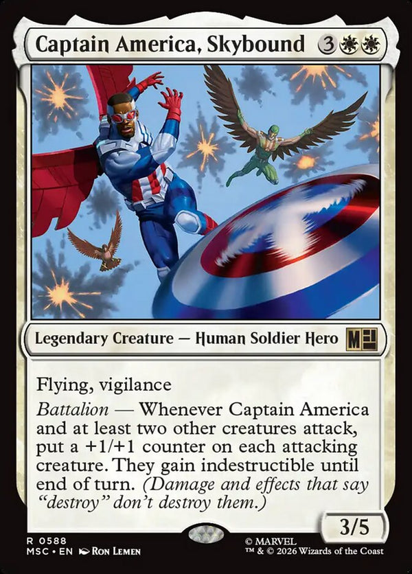 Captain America, Skybound (588) (MSC)