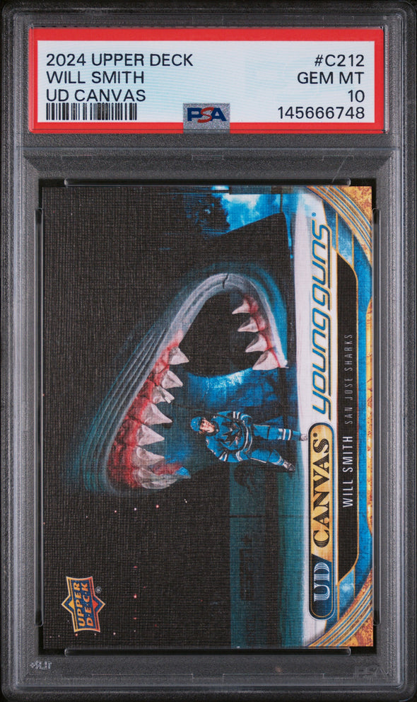 WILL SMITH (C212) - UPPER DECK UD CANVAS - GEM MT 10