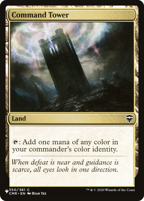 Command Tower - CMR Reprint (PLST)