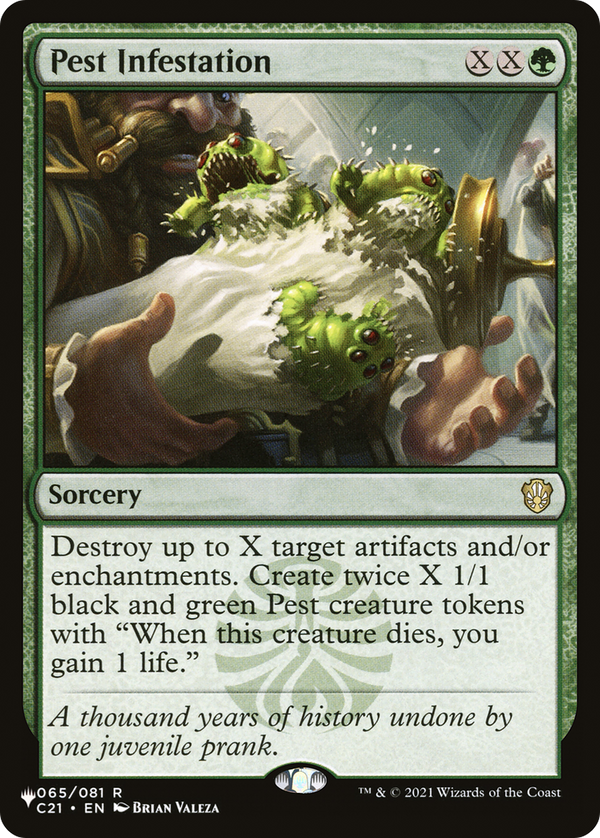 Pest Infestation - C21 Reprint (PLST)