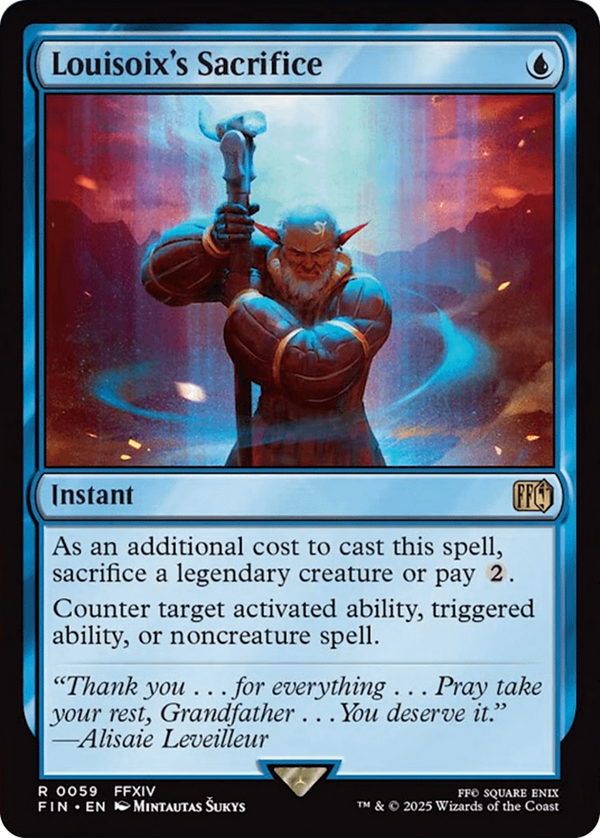 Louisoix's Sacrifice (FIN)