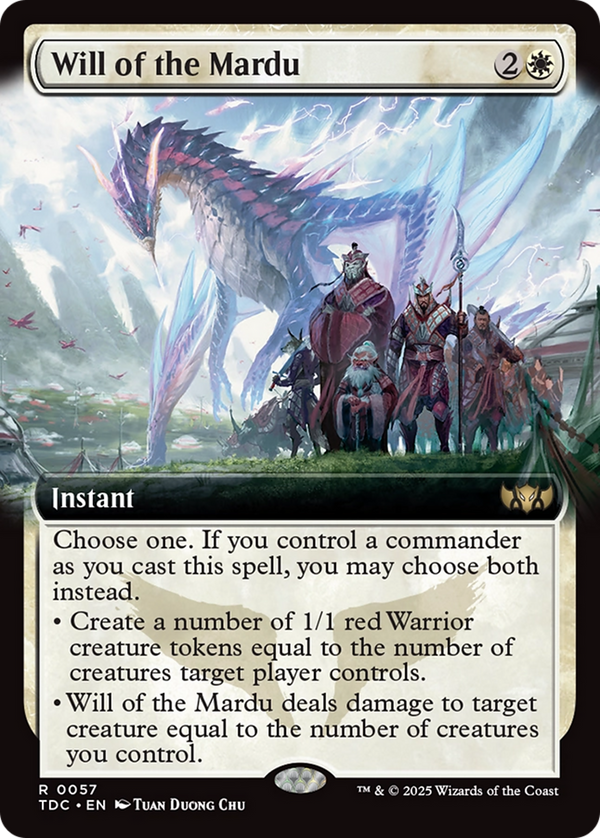 Will of the Mardu - Extended Art (TDC)