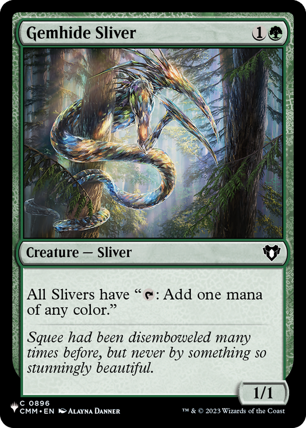 Gemhide Sliver - CMM Reprint (PLST)