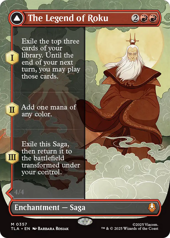 The Legend of Roku // Avatar Roku - Borderless Saga (TLA)