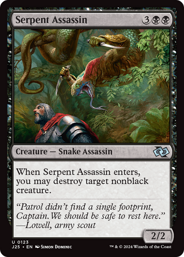 Serpent Assassin (J25)