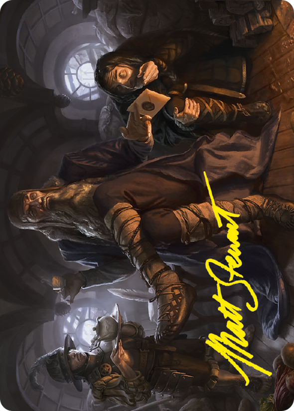 Sharkey, Tyrant of the Shire - Art Series (Gold-Stamped Signature) (ALTR)
