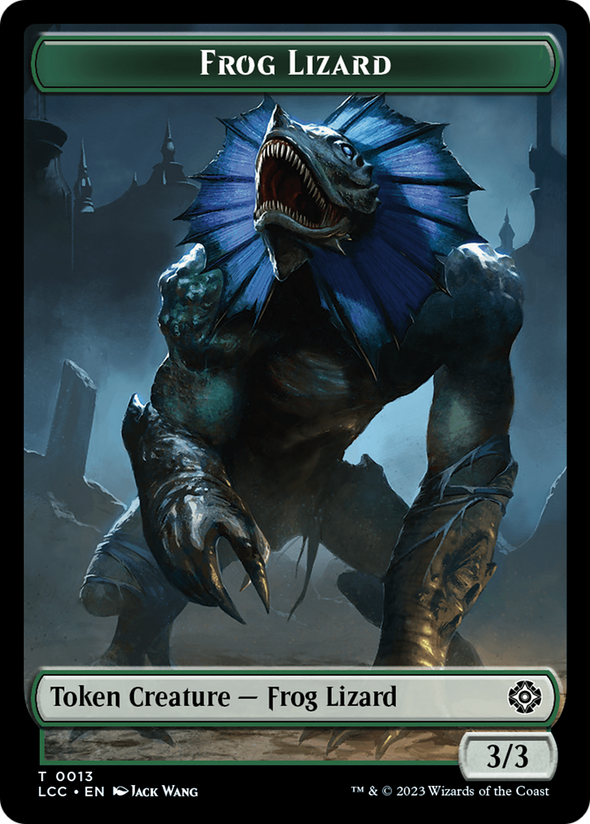 Frog Lizard // Merfolk Token (TLCC)