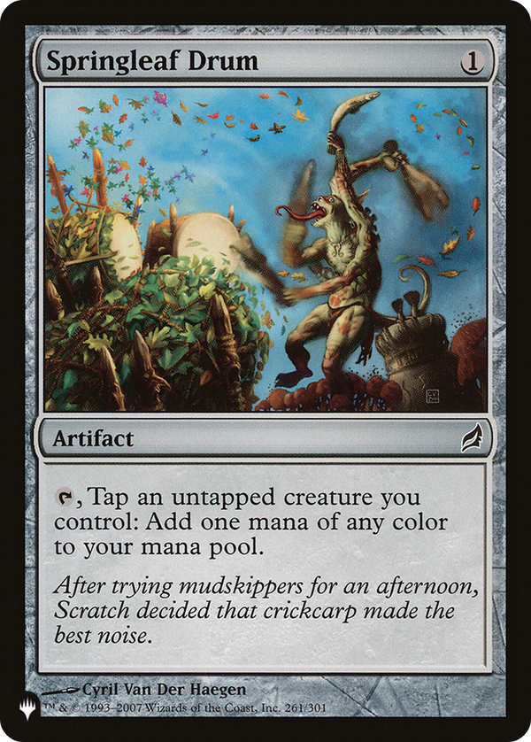 Springleaf Drum - LRW Reprint (PLST)