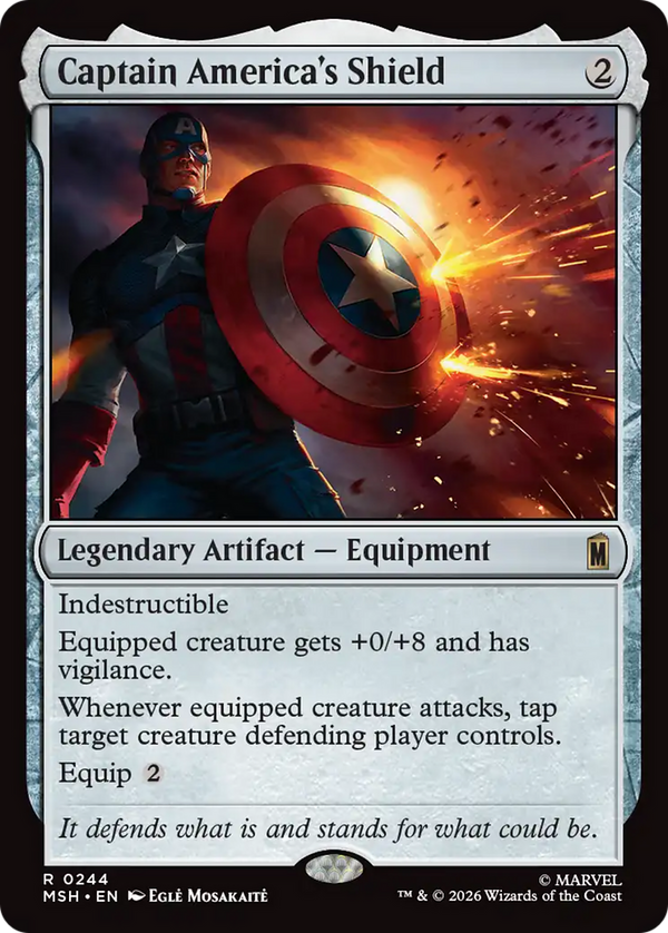 Captain America's Shield (MSH) (Pre-Order)