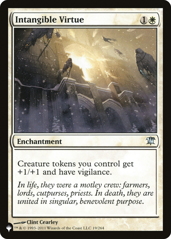 Intangible Virtue - ISD Reprint (PLST)