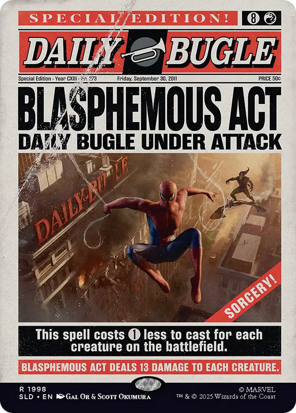 Blasphemous Act - Marvel's Spider-Man: Daily Bugle Breaking News (SLD)