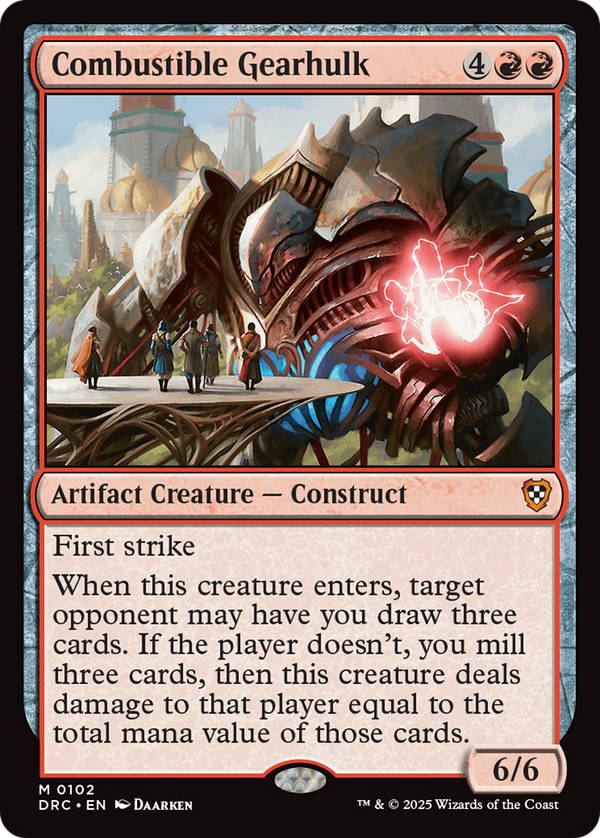 Combustible Gearhulk (DRC)