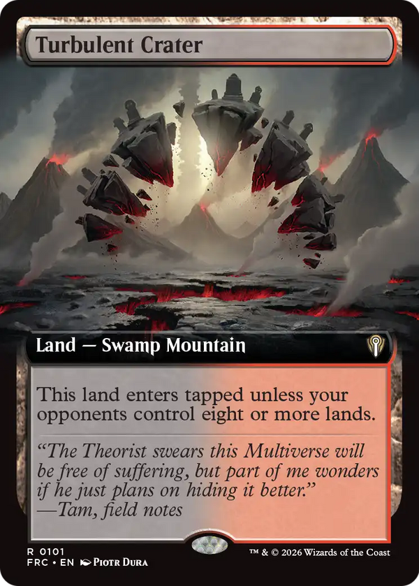 Turbulent Crater - Extended Art (FRC)