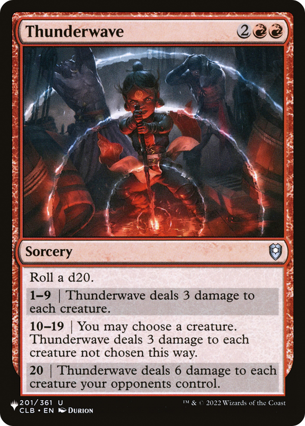 Thunderwave - CLB Reprint (PLST)