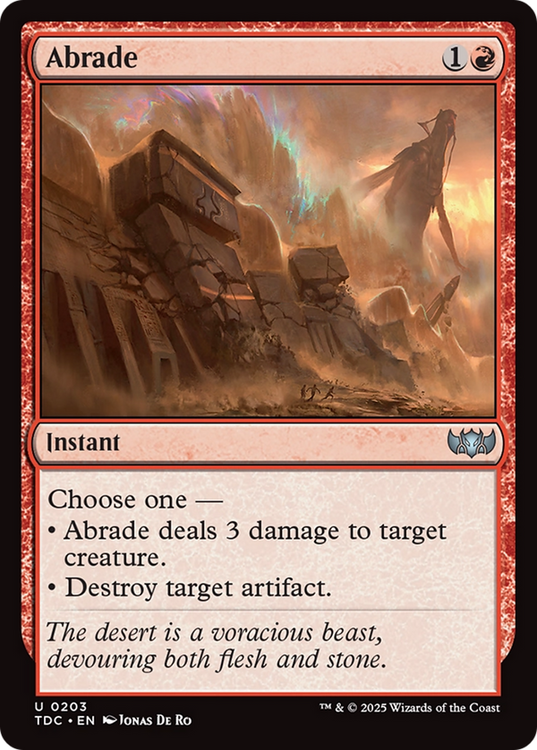 Abrade (TDC)