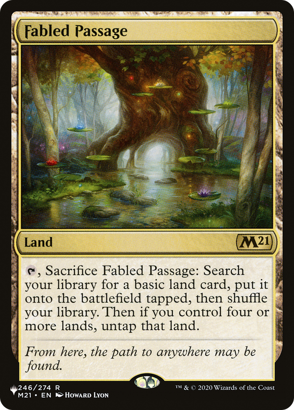 Fabled Passage - M21 Reprint (PLST)