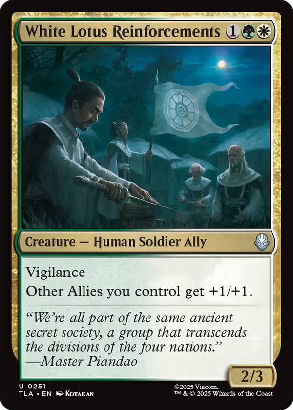White Lotus Reinforcements (TLA)