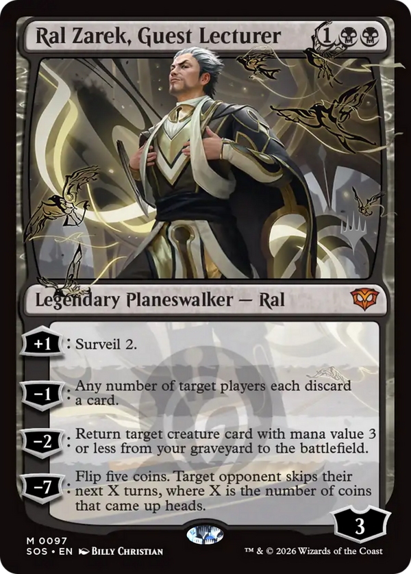 Ral Zarek, Guest Lecturer - Promo Pack (PSOS)