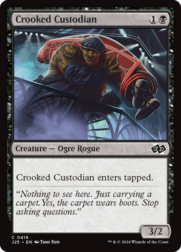 Crooked Custodian (J25)