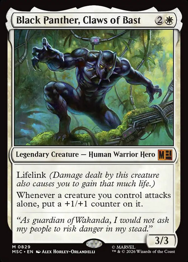 Black Panther, Claws of Bast (MSC)