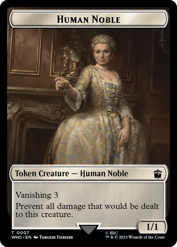 Clue (022) // Human Noble Token (TWHO)