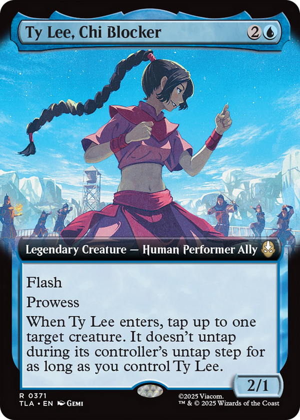 Ty Lee, Chi Blocker - Extended Art (TLA)