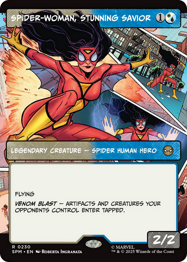 Spider-Woman, Stunning Savior - Panel Showcase (SPM)