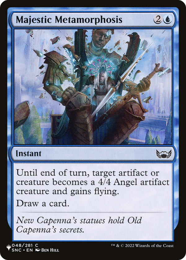 Majestic Metamorphosis - SNC Reprint (PLST)