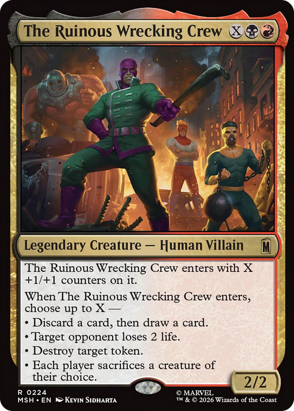 The Ruinous Wrecking Crew (MSH)