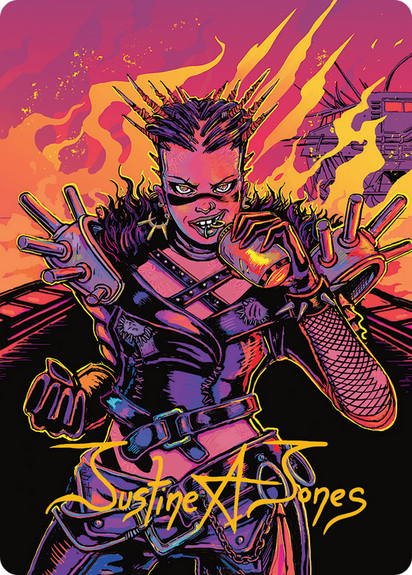 Far Fortune, End Boss (002) - Art Series (Gold-Stamped Signature) (ADFT)