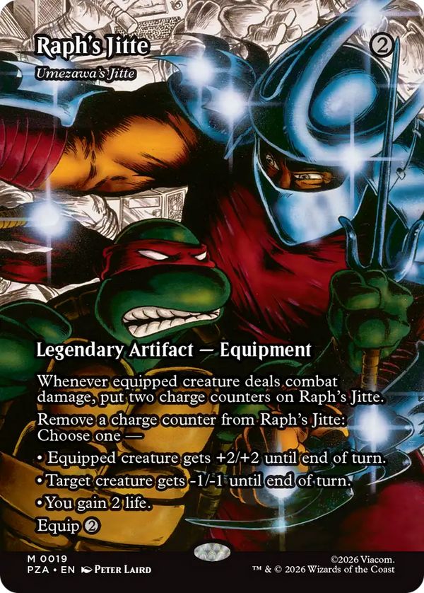 Raph's Jitte // Umezawa's Jitte - Borderless (PZA)