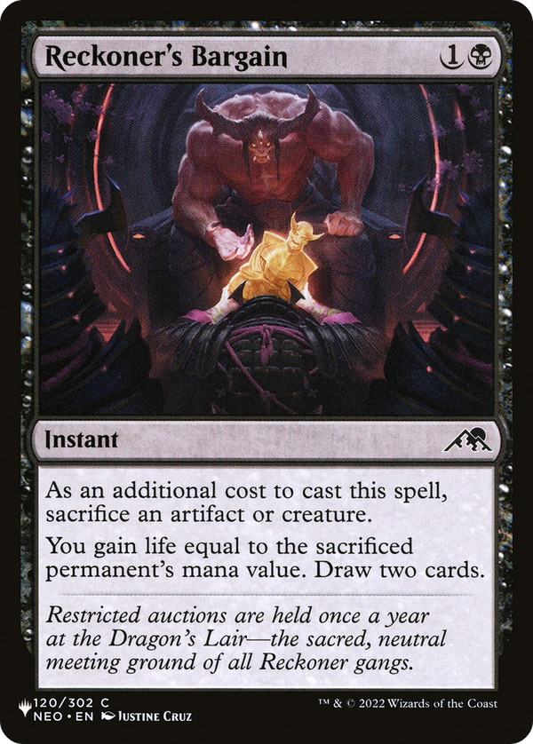 Reckoner's Bargain - NEO Reprint (PLST)