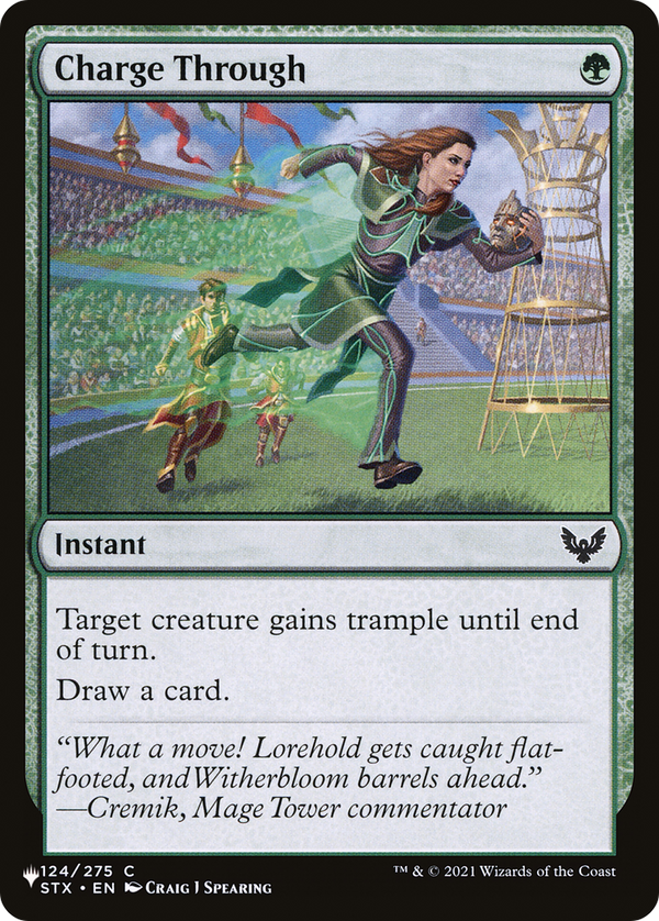 Charge Through - STX Reprint (PLST)