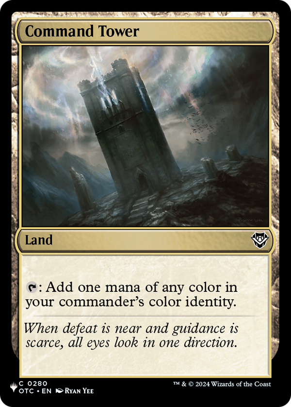 Command Tower - OTC Reprint (PLST)