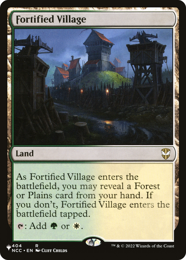 Fortified Village - NCC Reprint (PLST)
