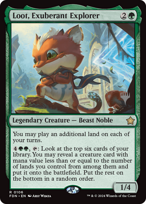 Loot, Exuberant Explorer - Promo Pack (PFDN)