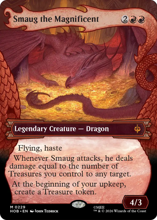 Smaug the Magnificent - Dragon Hoard Frame (HOB) (Pre-Order)