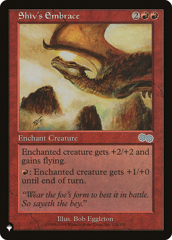 Shiv's Embrace - USG Reprint (PLST)
