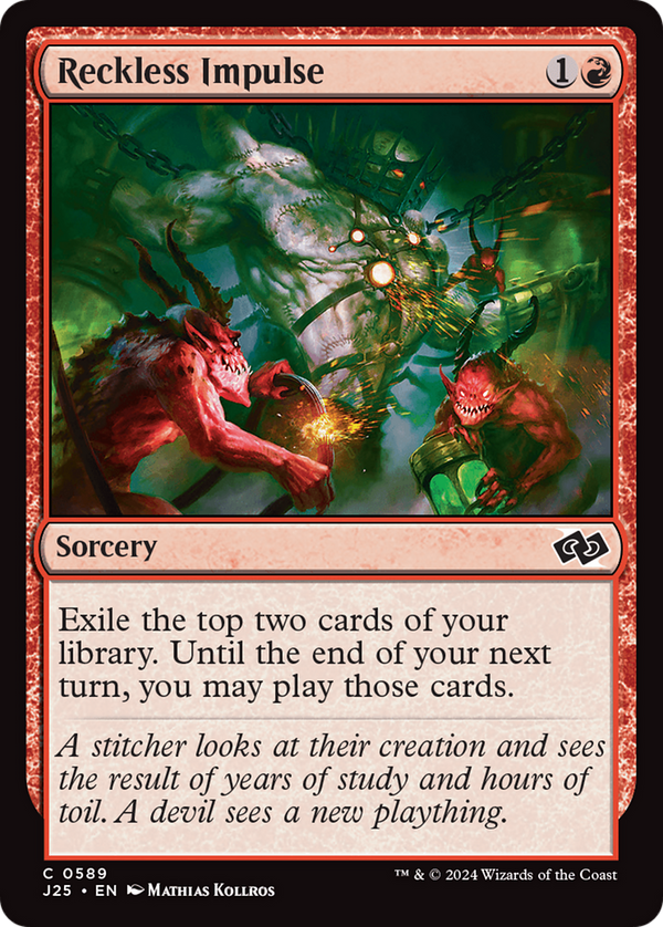 Reckless Impulse (J25)